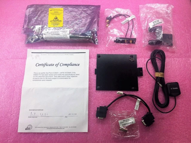PcTel SeeGull LX IMT2000 3GPP WCDMA Pilot GPS Navigation Spektrum Analyse Set