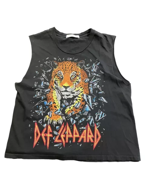 Daydreamer Def Leppard All Time High Rocker Muscle Tank Women’s Size Small