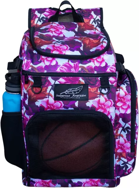 Basketball Backpack with Basketball Holder-V...