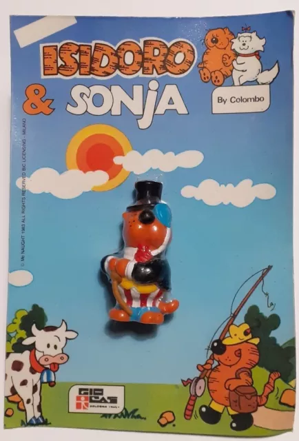 PERSONAGGIO ISIDORO & SONJA by Giocas 1983: Lui cappello NUOVO ANCORA SIGILLATO