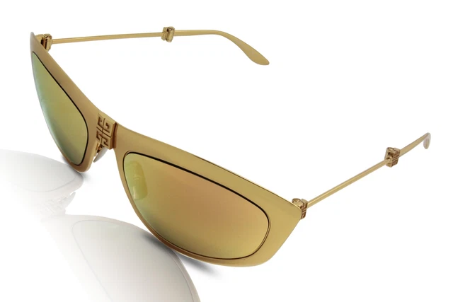 Givenchy Sunglasses Women's GV7208/S 001/SQ Yellow Gold/Gold