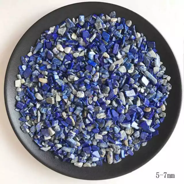100g Natural Lapis Lazuli Quartz Crushed Stone Crystal Rough Reiki Specimen Lot