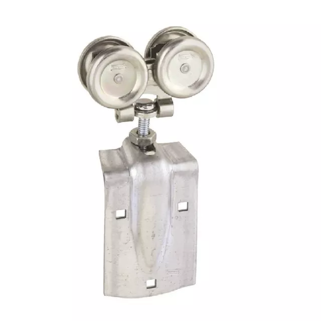 Stanley 168815 Flexible Box Track Barn Door Hanger Strap, Zinc Plated, 2/Pk