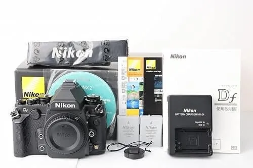 [TOP MINT IN BOX, SC: 2650] Nikon Df 16.2MP Digital SLR Camera Black Body #JAPAN