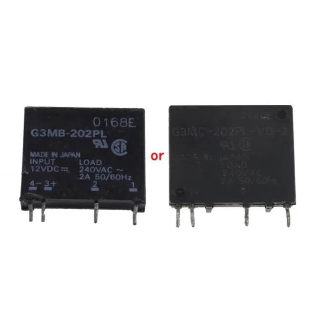 G3MB-202PL DC-AC SSR In 12V for Out 240V AC 2A