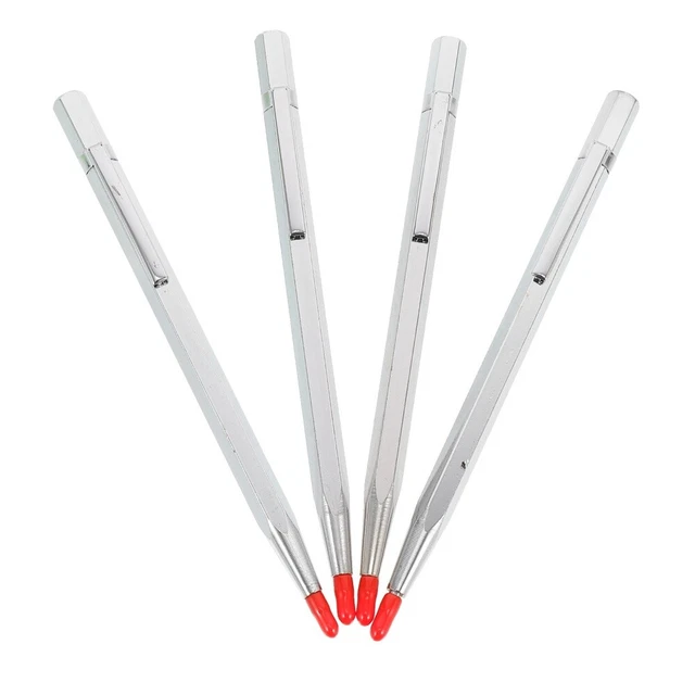 4 Pcs Metal Etching Tool Scribe Engraver Hand Needle Liner Pen