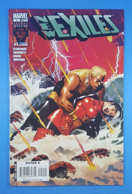 New Exiles #2 Marvel Comics 2008 Chris Claremont X-Men