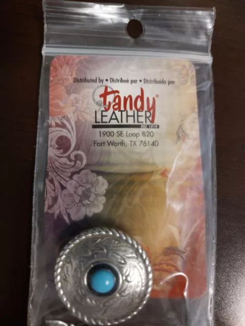 Prairie Dust Concho 1" Tandy Leather 7772-05