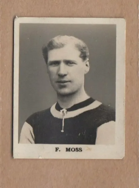 1922 DC Thomson / The Rover Footballers - Frank Moss, Aston Villa