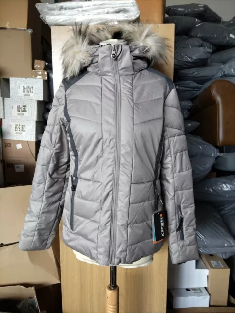 Ice Peak beige Skijacke - Größe 12 / Brandneu mit Etikett
