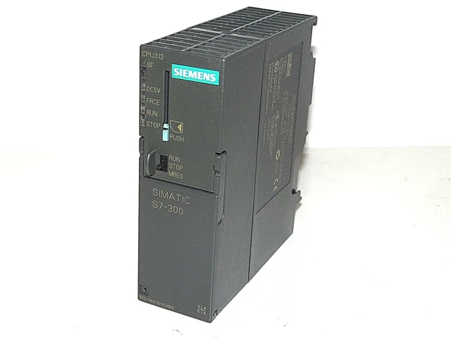 Siemens Simatic S7 6ES7312-1AD10-0AB0 CPU312 V2.0.8 6ES7 312-1AD10-0AB0 Top.