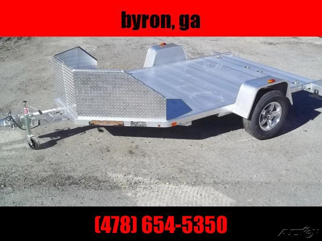 2023 Aluma MC210  2 bike motorcycle trailer aluminum New 2