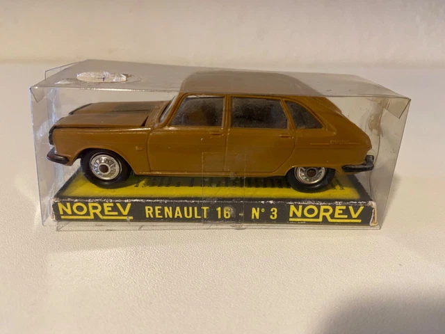 Norev Plastique Ancienne Renault 16 N°3-  / Idem Minialuxe / Gégé