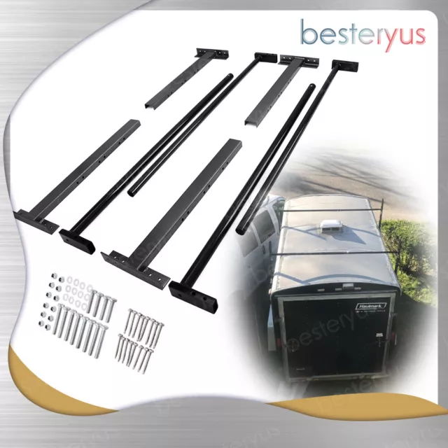 Adjustable Roof Ladder Racks Fit for Trailers Vans Trucks