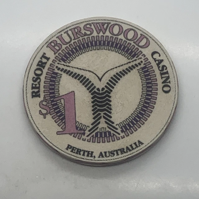 BURSWOOD CASINO RARE Vintage Chip Collection Perth WA