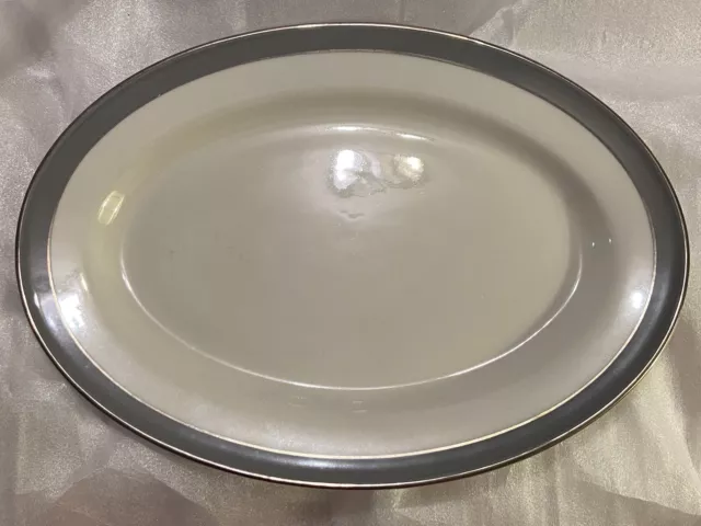 MAYER CHINA White Small Oval Serving Platter 12 1/2” x 9”