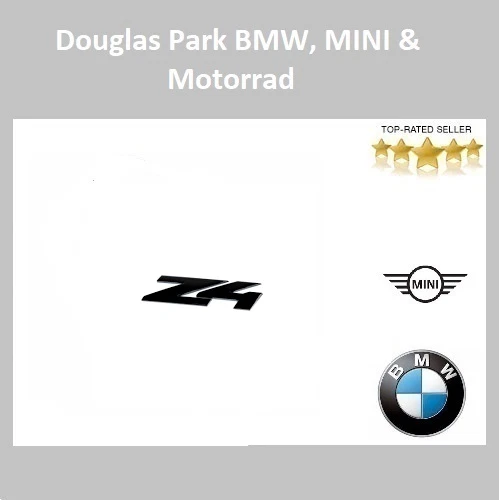 thumbnail image 2 of Genuine BMW E89 Roadster Trunk Lid Emblem Badge – OEM 51147200474 2 of 3