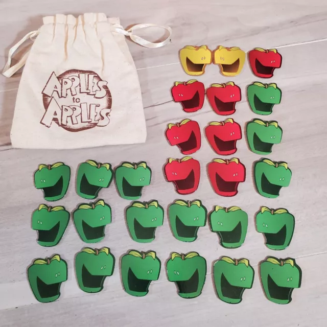 Mattel Boardgame Apples to Apples Family Game Apple Tokens Replacement Pieces