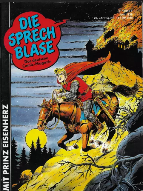 Die Sprechblase Nr.161 / 1998 De Rode Ridder / Micky Maus Beilagen Checkliste