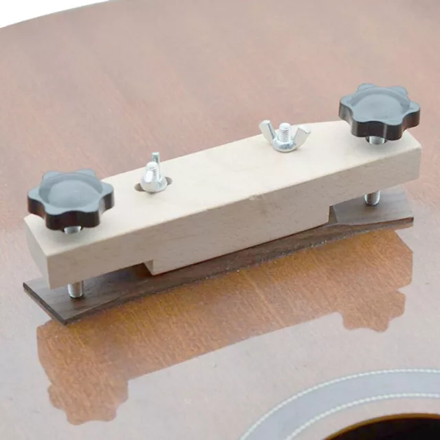 Maple Guitar Clamp Original Sound Acoustic Guitar Tools Easy Bridge Guitar CliHY