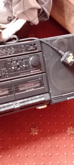 Ghetto-Blaster Schneider TRS6844 – Radio AM/FM Double Cassette, 2x16W, Vintage 1988
