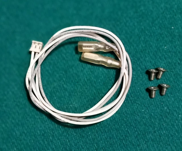 2-Core Non Schermato Cavo Altoparlante, 24/0.20mm, Bianco