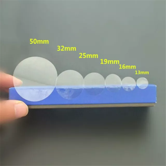 1 Sheet Round Transparent Gloss Clear Dot Sticker Self Adhesive Label Wafer Seal 2