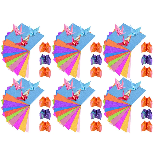 300pcs DIY Bastelpapier Handwerk Papier Kinder DIY Papiere Origami Material