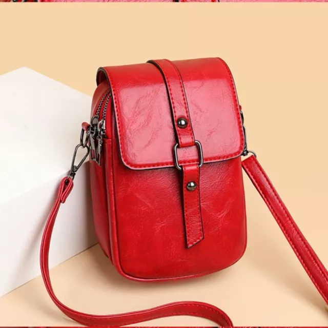 Lady Women's Handbags PU Multi-compartment Bags Fashion Phone Bags  Woman