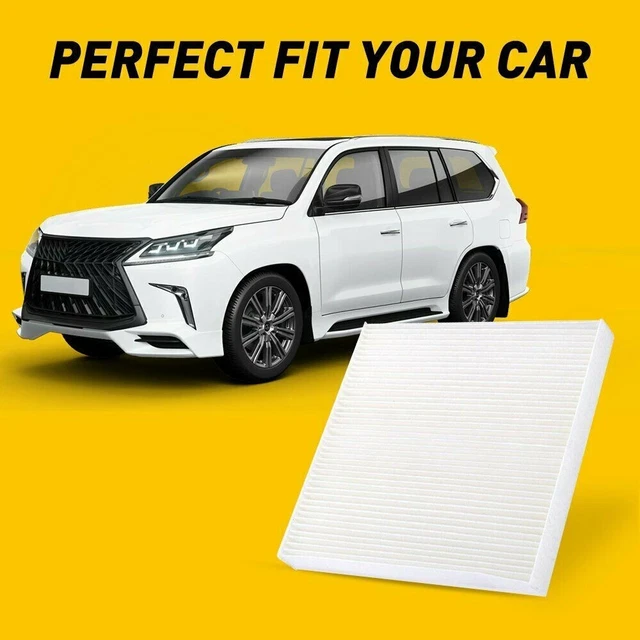 1pcs Air Conditioning A/C Cabin Air Filter For Toyota 87139-YZZ20 87139-YZZ08