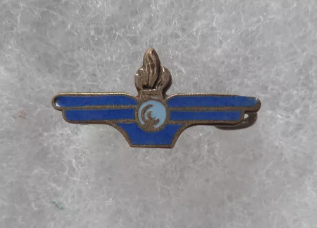 Insigne De Boutonnière Indochine Intendance EO - Jonque Noire émail - France