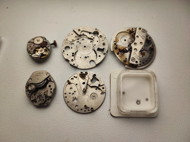 Balancier Complet Pour Montre Cattin 64 - Incabloc Et Normal - Pièce Détachée Neuve