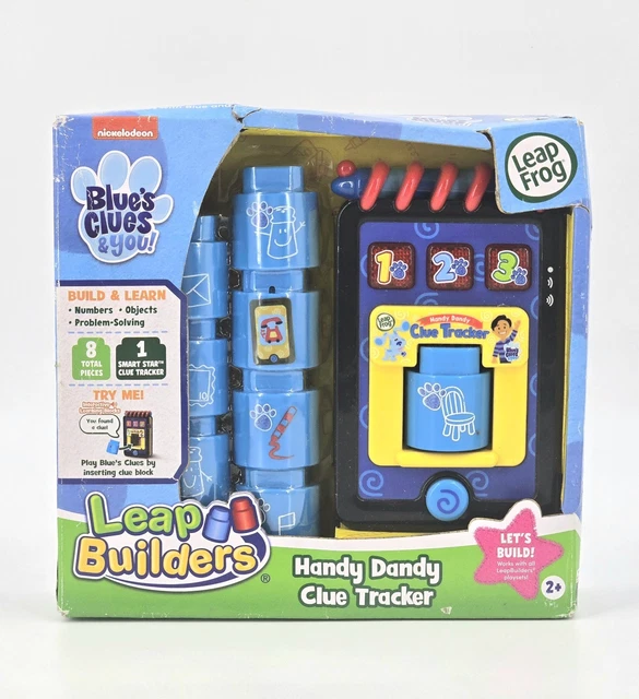 BLUES CLUES AND You! Handy Dandy Notebook Clue Tracker LeapFrog Lights ...