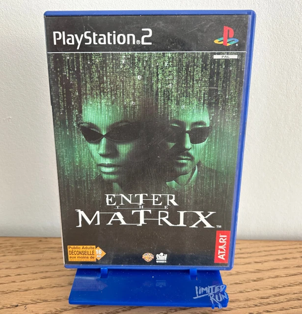 Lot De Jeux PS2 Complet : Enter The Matrix ET Le Seigneur Des Anneaux - Comme Neuf