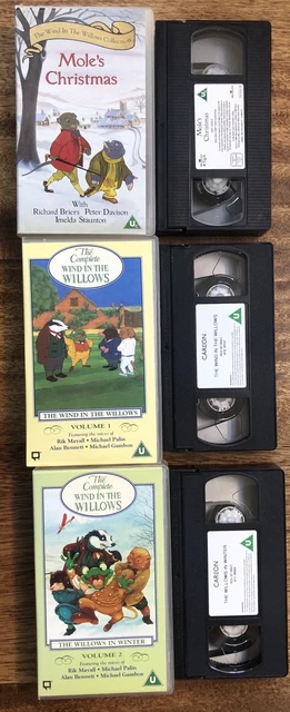 3X THE COMPLETE The Wind In The Willows Volume 1 & 2 & Moles Christmas ...