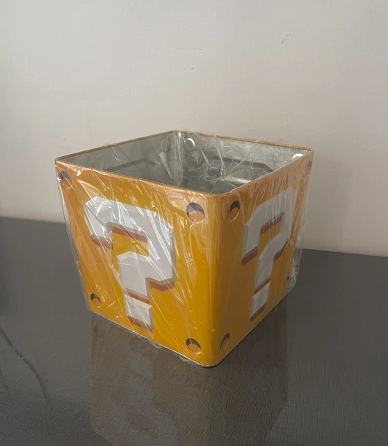 AMC NINTENDO SUPER Mario Bros Movie Question Block Popcorn Tin Bucket
