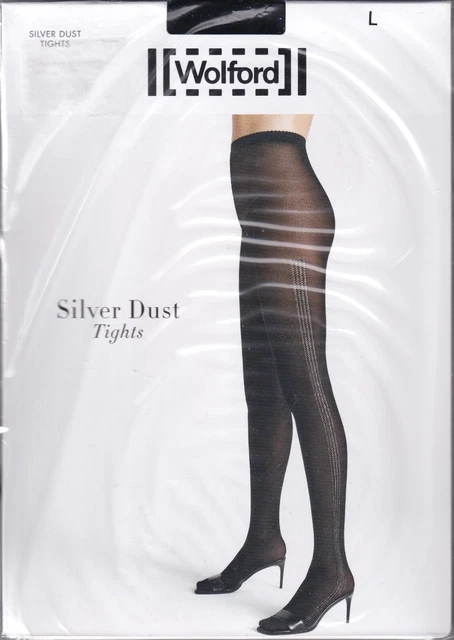 Collants Wolford Biker Noir Taille M - 20 Deniers Fantaisie Neufs