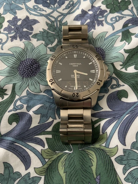 CERTINA DS PRO Titanium. Limited edition Alex Criville special
