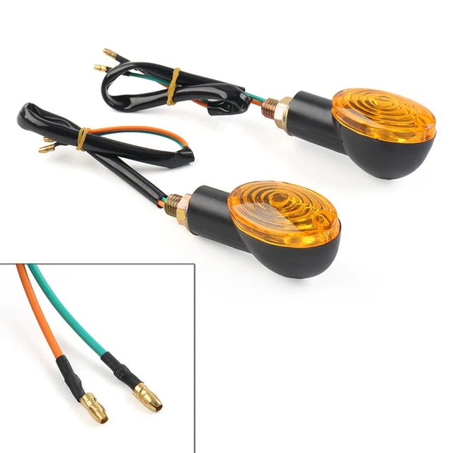 Amber Turn Signal Lens For Yamaha Virago, V-Star, VMAX & Other XV Models