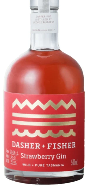 Dasher & Fisher Strawberry Gin 500ml Each