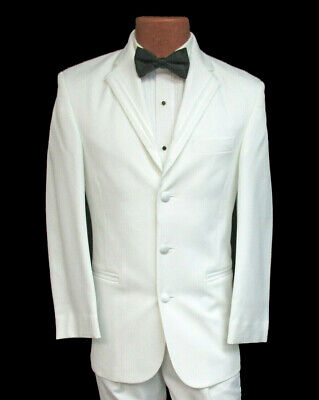 Boys White Tuxedo Jacket Summer Wedding Ring Bearer Church Suit Coat 12 Husky