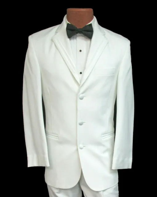 Boys White Tuxedo Jacket Summer Wedding Ring Bearer Church Suit Coat Cheap 16B
