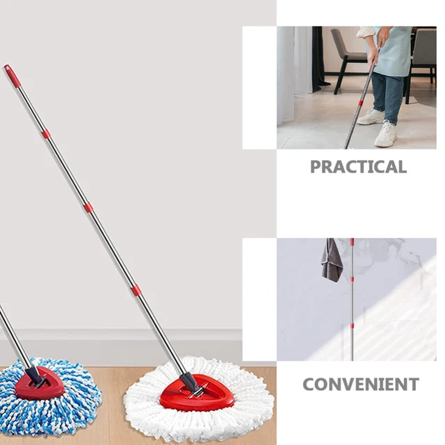 ROTATING MOP STICK Replacement Commercial Handle Adjustable Pole