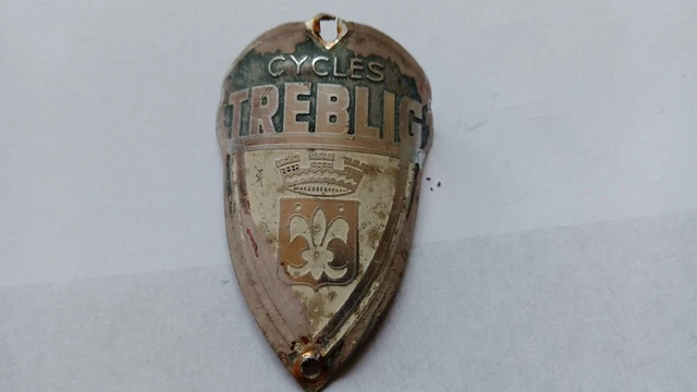 Ancienne Plaque de Vélo Cycles APEBIE