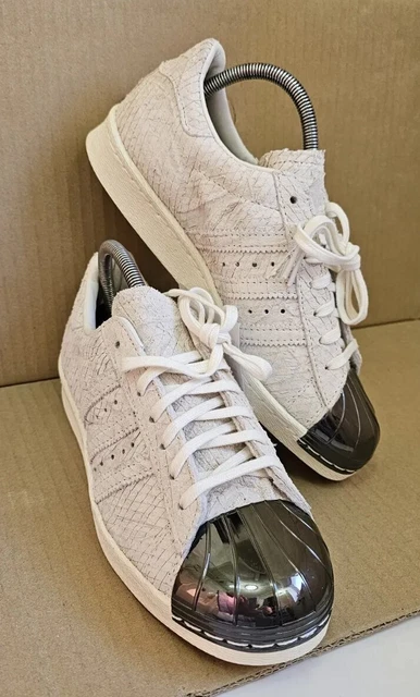 Superstar 80s metal toe best sale dames beige