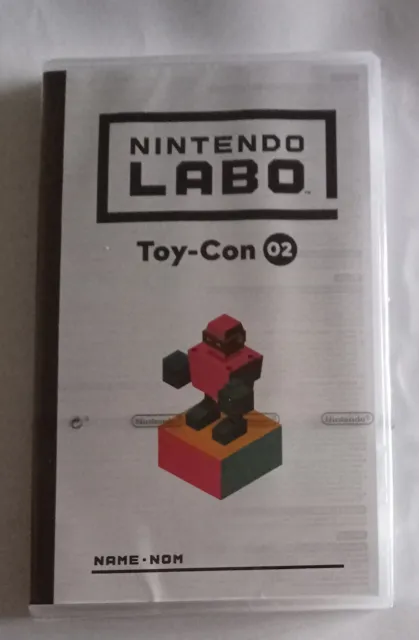 Nintendo Switch Labo Toy-Con 02 Robot Game Only No Kit New Sealed Tearstrip Uk
