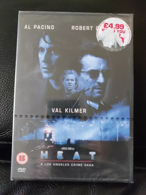 HEAT DVD - Al Pacino, Robert De Niro, Val Kilmer, New And Sealed EUR 1