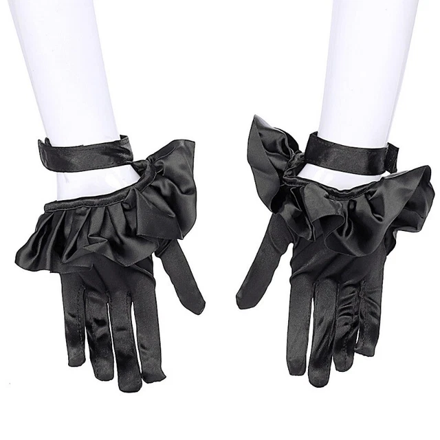 Gants à Griffes De Chat Halloween - Cosplay, Fêtes, Maisons Hantées - Tissu Élastique - 43 Cm