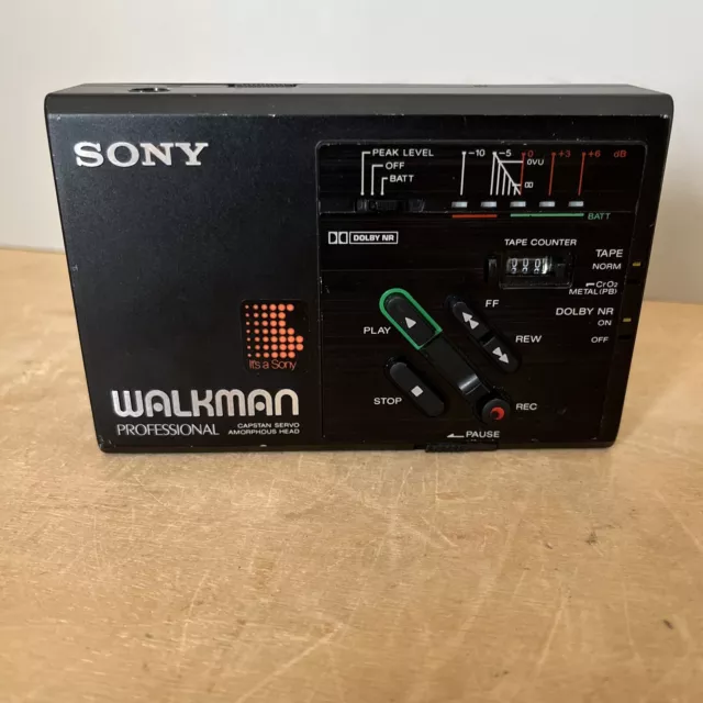 Sony Walkman Professional WM-D3 Stereo Cassette Corder