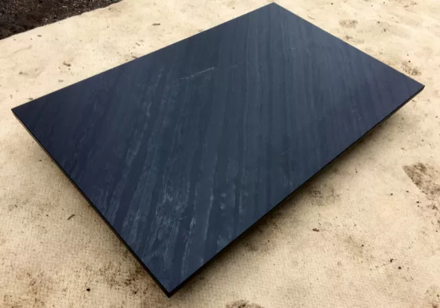 Tischplatte Arbeitsplatte Ablage Naturstein Schiefer schwarz für Kommode Schrank